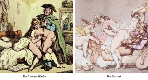 Rowlandson - erotische Karikaturen